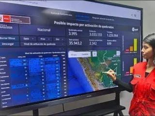 Minam lanza plataforma "Geoquebradas" para anticipar riesgos de huaicos